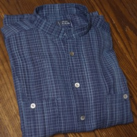 Masao Bushu Ai Dye Deny Denal Long Sleeve Shirt Long Seller Product Father's Day