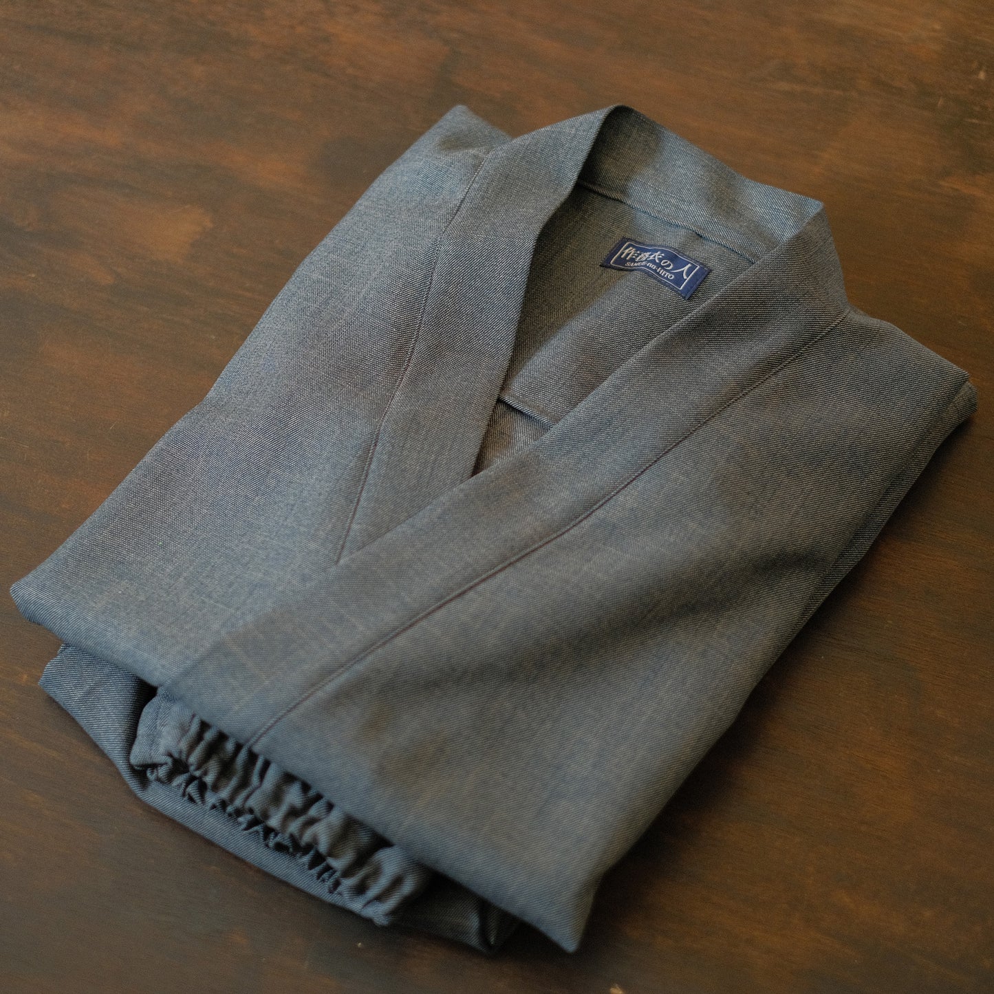 Temple Crispy Canvas Black Black Cotton 100 % Made in Japan