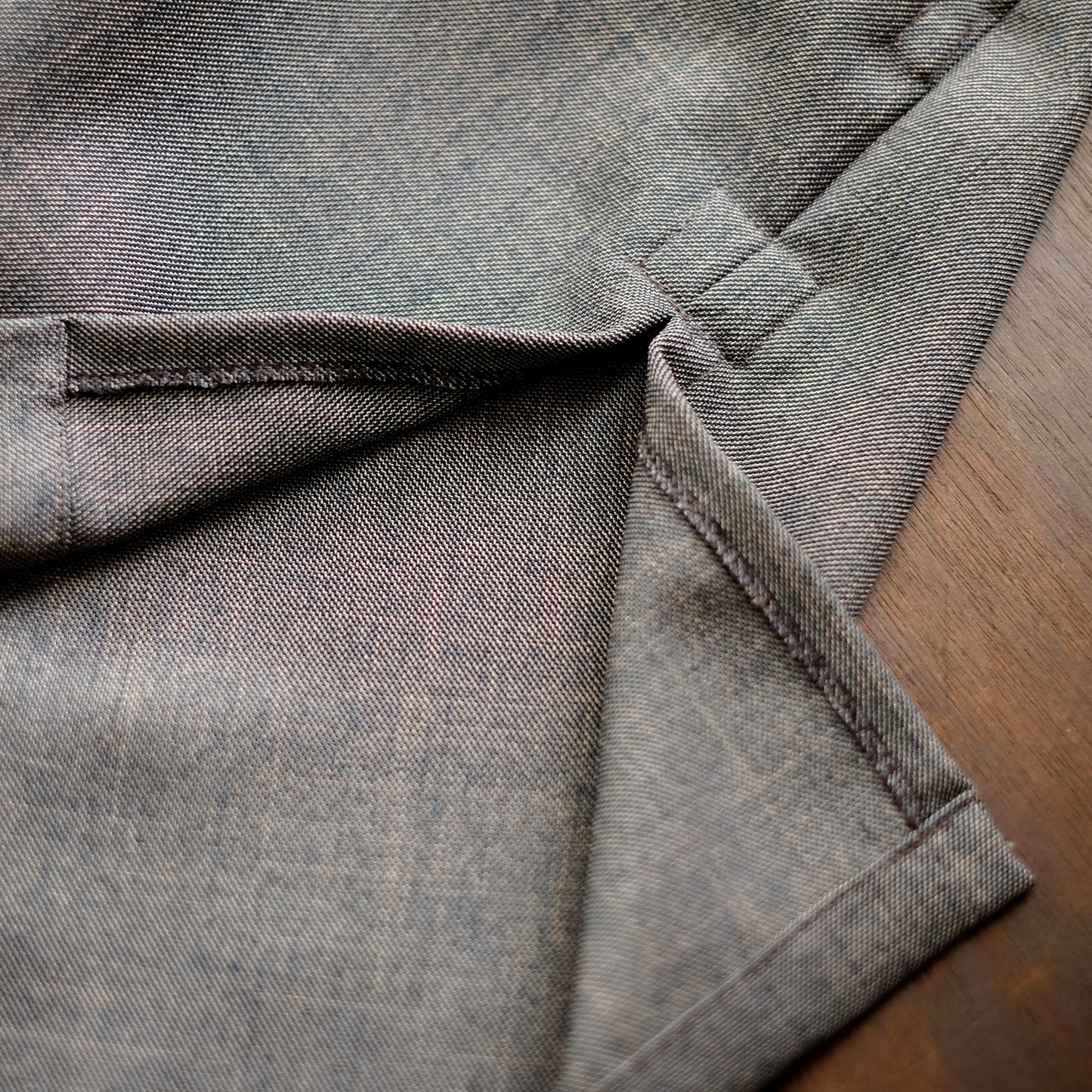 Temple Crispy Canvas Black Black Cotton 100 % Made in Japan