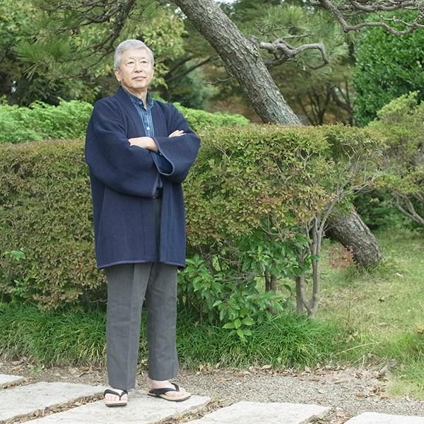 八分丈半纏 日本製 武州正藍染 二重刺地半纏 極厚 火消し半纏をもとに作られた高級半纏（クロップド半纏）