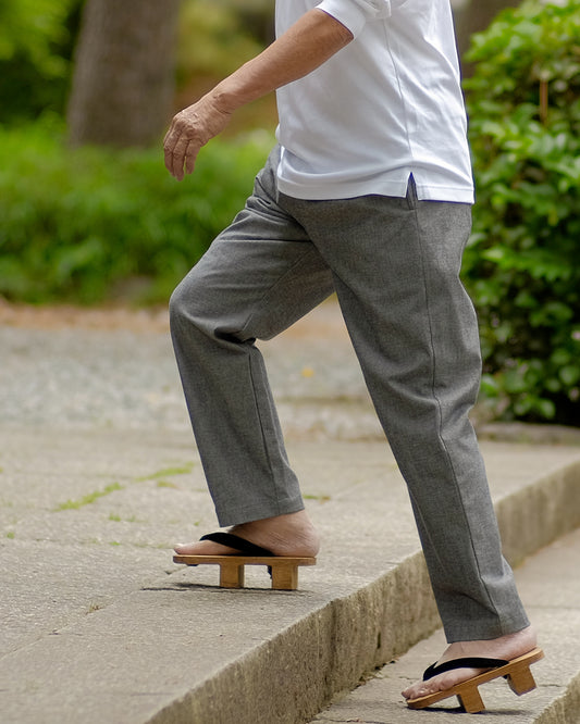 Working Court Made in Japan Men's Men's Cold Summer Clean Clean Slim + Tapered Pants Slim Fit Type Light Spring / Summer COOLMAX FARIC